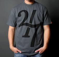 Grey 24 Oversized Graphic T-Shirt
